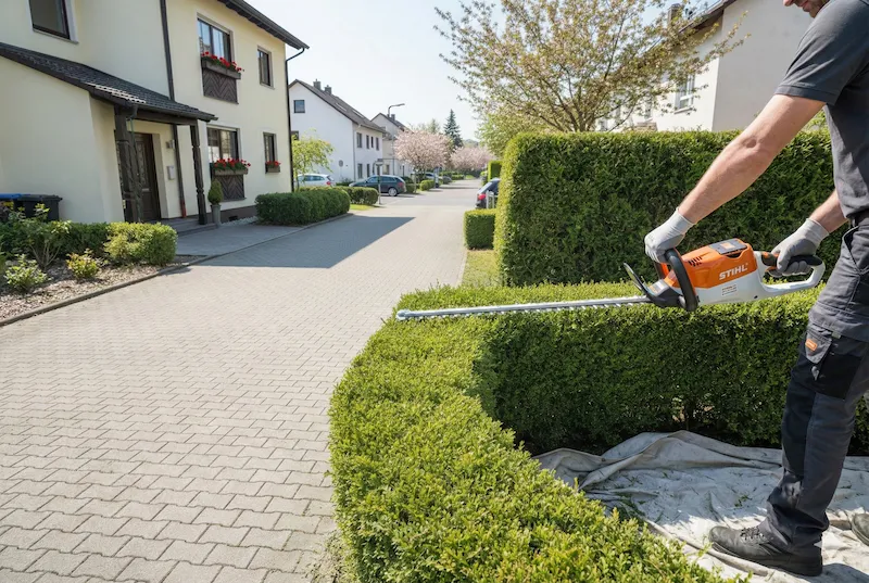 Heckenschnitt